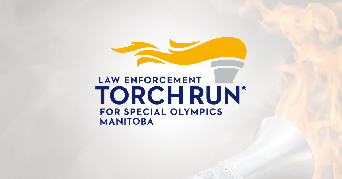 Manitoba Law Enforcement Torch Run Banner